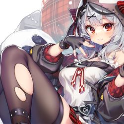 This is a pixiv picture whose title is 沙花叉クロヱ.