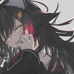 This is a pixiv picture whose title is 嗤うミオしゃ.