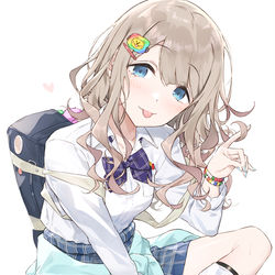 This is a pixiv picture whose title is ギャルあさひ.