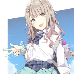 This is a pixiv picture whose title is ギャルあさひ.