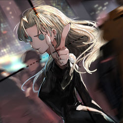 This is a pixiv picture whose title is 第五人格名探偵コナンコラボイラスト.