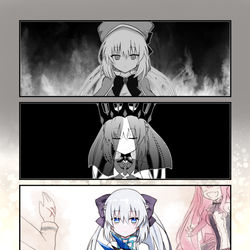 This is a pixiv picture whose title is モルガン　春の記憶へ.
