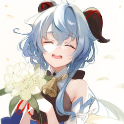 This is a pixiv picture whose title is 甘雨ちゃん.