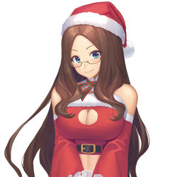 This is a pixiv picture whose title is クリスマスダ・ヴィンチちゃん.