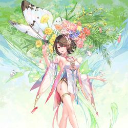 This is a pixiv picture whose title is Flower.