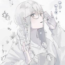 This is a pixiv picture whose title is 🤍.