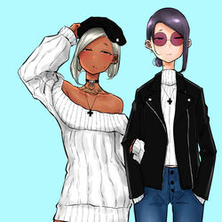 This is a pixiv picture whose title is 寒いね！.