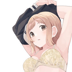 This is a pixiv picture whose title is 櫻木真乃.