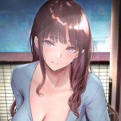 This is a pixiv picture whose title is 気になる男子の食生活を心配し、おすそ分けを手に夕ごはんも含めい～.