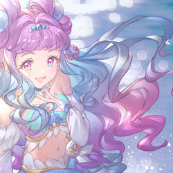 This is a pixiv picture whose title is キュアラメール.