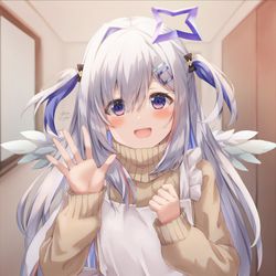 This is a pixiv picture whose title is かなたんに毎日見送られたい.