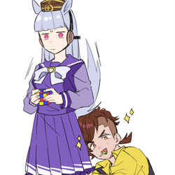 This is a pixiv picture whose title is 良いトモだ！.