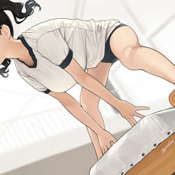 This is a pixiv picture whose title is ガキ巨乳💢78.