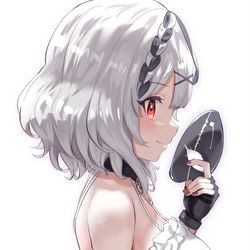 This is a pixiv picture whose title is 沙花叉クロヱ.