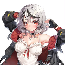 This is a pixiv picture whose title is 沙花叉クロヱ.