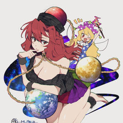 This is a pixiv picture whose title is シャーペン線画に色つけたやつまとめ.