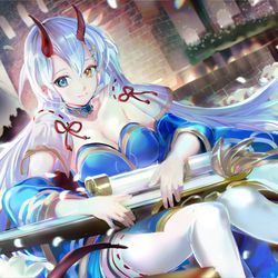 This is a pixiv picture whose title is 夕顔の想い パニリヤ・ザ・リバイバル.