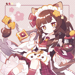 This is a pixiv picture whose title is あずき豆柴.
