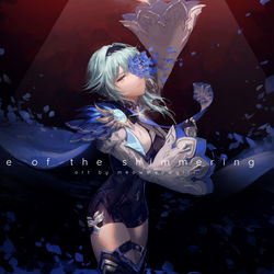 This is a pixiv picture whose title is dance of the shimmering wave.