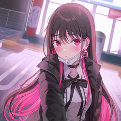 This is a pixiv picture whose title is …クリスマス暇？.
