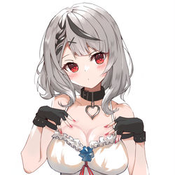 This is a pixiv picture whose title is 沙花叉クロヱ.