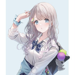 This is a pixiv picture whose title is ギャルあさひ.