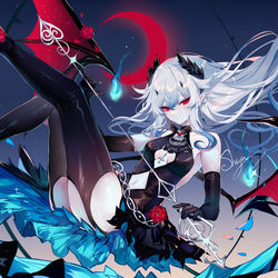 This is a pixiv picture whose title is 🦇.