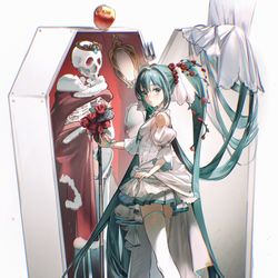This is a pixiv picture whose title is 白い雪のプリンセスは.