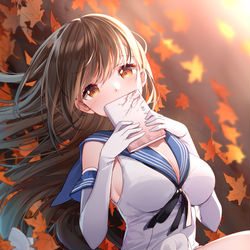 This is a pixiv picture whose title is 恋心.