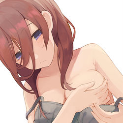 This is a pixiv picture whose title is 中野三玖.
