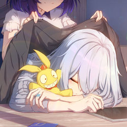 This is a pixiv picture whose title is 鸭鸭的午后小憩.