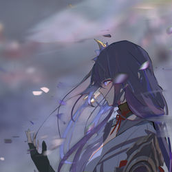 This is a pixiv picture whose title is 不曾离开.