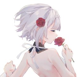 This is a pixiv picture whose title is :D.