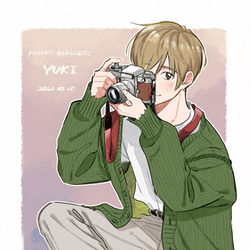 This is a pixiv picture whose title is 【着せなれ】結城バースデー.