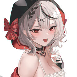 This is a pixiv picture whose title is 沙花叉クロヱ.