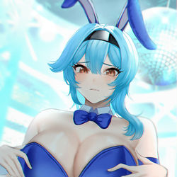 This is a pixiv picture whose title is Bunny Euia.
