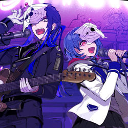 This is a pixiv picture whose title is 【歌ってみた】ロキ　のイラストお手伝いしました.