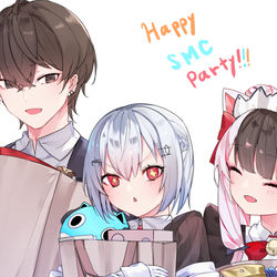 This is a pixiv picture whose title is はっぴーSMCぱーちー.