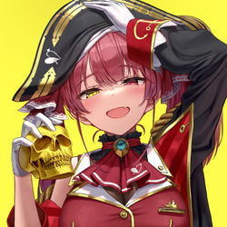 This is a pixiv picture whose title is マリン船長.