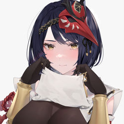 This is a pixiv picture whose title is 九条裟羅.