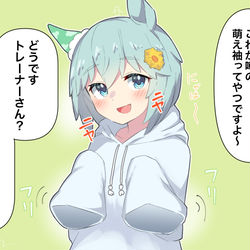 This is a pixiv picture whose title is 萌え袖セイちゃん.