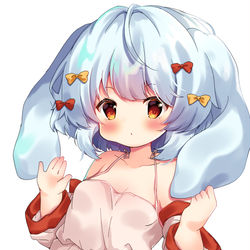 This is a pixiv picture whose title is 小雨とうさぎちゃん2.