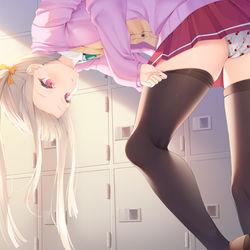 This is a pixiv picture whose title is ニーソックス調整( ˘•ω•˘ ).