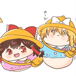 This is a pixiv picture whose title is ゆっくり幼稚園.