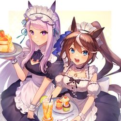 This is a pixiv picture whose title is メイドTM.
