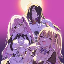 This is a pixiv picture whose title is まずはこっちおいで♥.