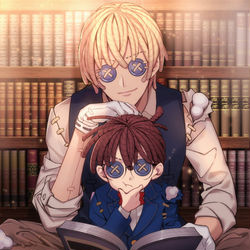 This is a pixiv picture whose title is 【Ⅱ】『第五人格』×『名探偵コナン』.