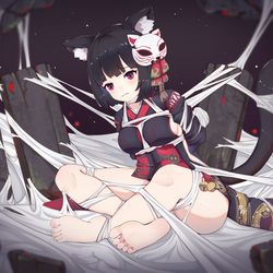 This is a pixiv picture whose title is 山城.