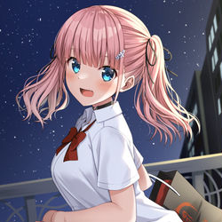 This is a pixiv picture whose title is 「ほら！次はあっちの店行くよ！」.