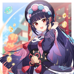 This is a pixiv picture whose title is 雲菫.